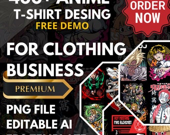 Vector Mega Design Anime-bundel: streetwear, anime vector, anime-ontwerpen, speciale anime-ontwerpbundel, premium kwaliteit, premium t-shirts