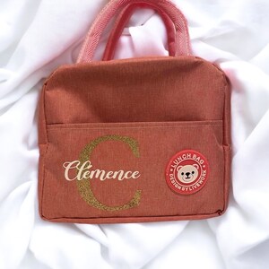 Lunch bag isotherme personnalisée sac à repas personnalisé lunchbox personnalisé image 8