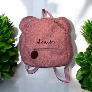 Sac à dos enfant personnalisé / cartable personnalisé / rentrée scolaire, cadeau garçon fille / maternelle, école primaire, crèche, nounou