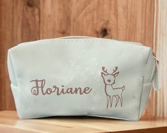 Trousse personnalisée, pochette personnalisée, trousse maquillage personnalisée, trousse de toilette personnalisée, idée cadeau