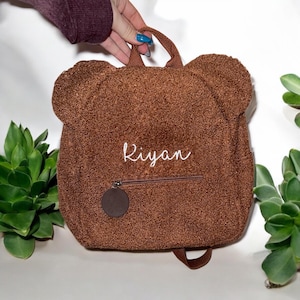 Sac à dos, cartable enfant personnalisé / idée cadeau naissance, baptême, anniversaire, bébé, fille, garçon …