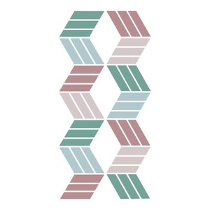 Wall decal office deco banner abstract