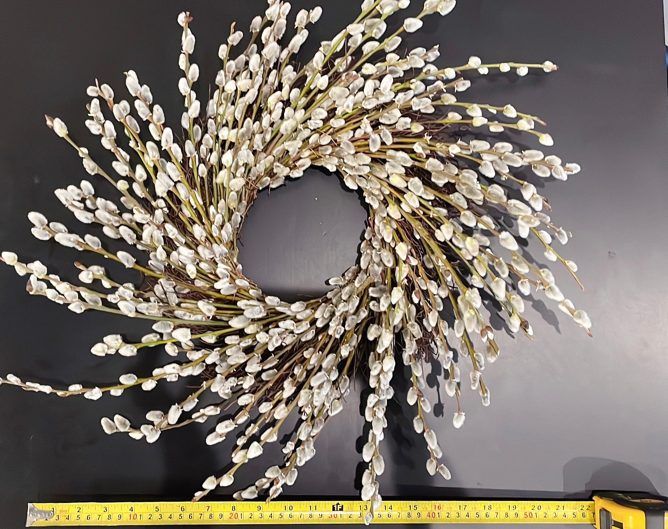 Pure-pussy Willows Wreaths (diameter: 22inches Plus) - Etsy