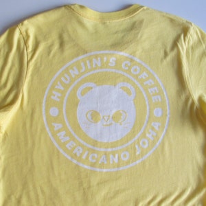 Hyunjin’s Coffee Americano Joha - Adult Unisex Short Sleeve T-shirt