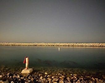 Dana Point Night Jetty, South Facing on the Pacific