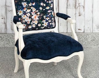 ANTIQUE ACCENT CHAIR | Bespoke Chairs made