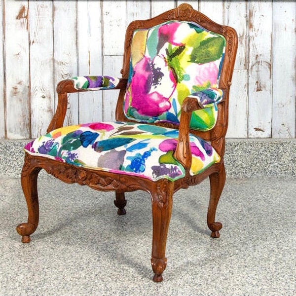 CUSTOM ACCENT CHAIRS |  Vintage Chairs Hand Made to Order