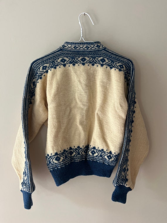 VTG 1940s Nordic cardigan - image 2