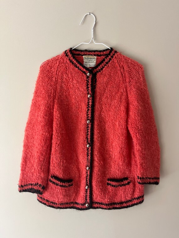 VTG 1950s/60s Blairmoor wool/mohair cardigan - image 1