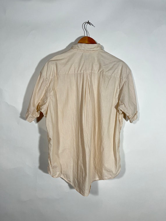 VTG 60s snap collar shirt - image 2