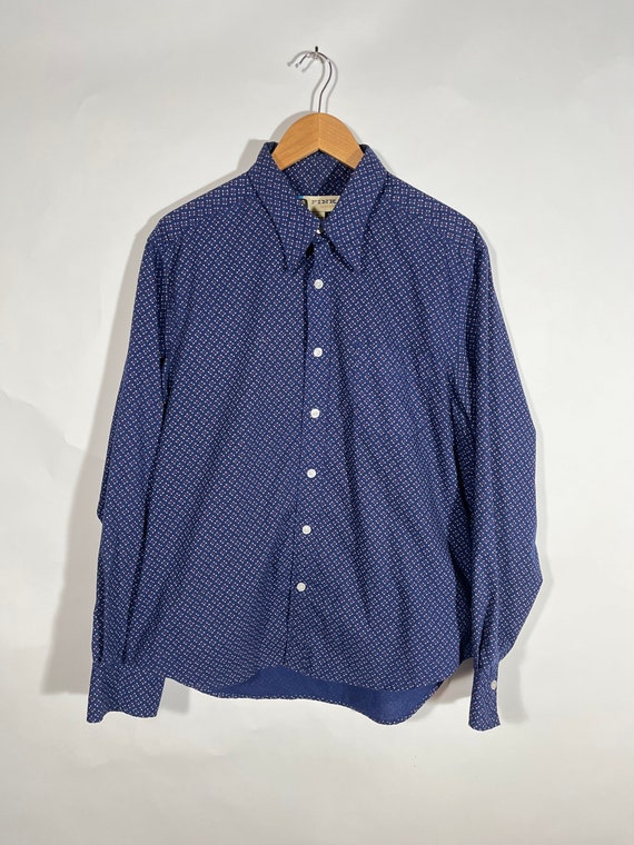 VTG 90s-does-60s collared shirt - Gem