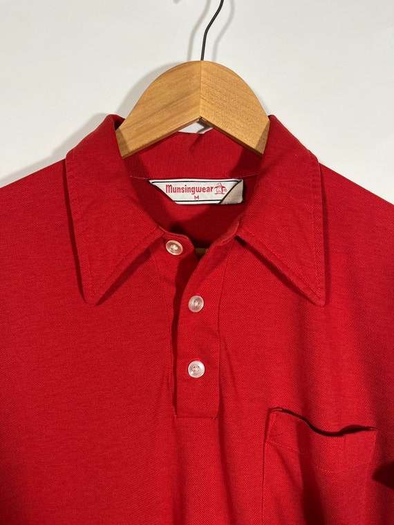 VTG 70s/80s Munsingwear polo shirt - image 3