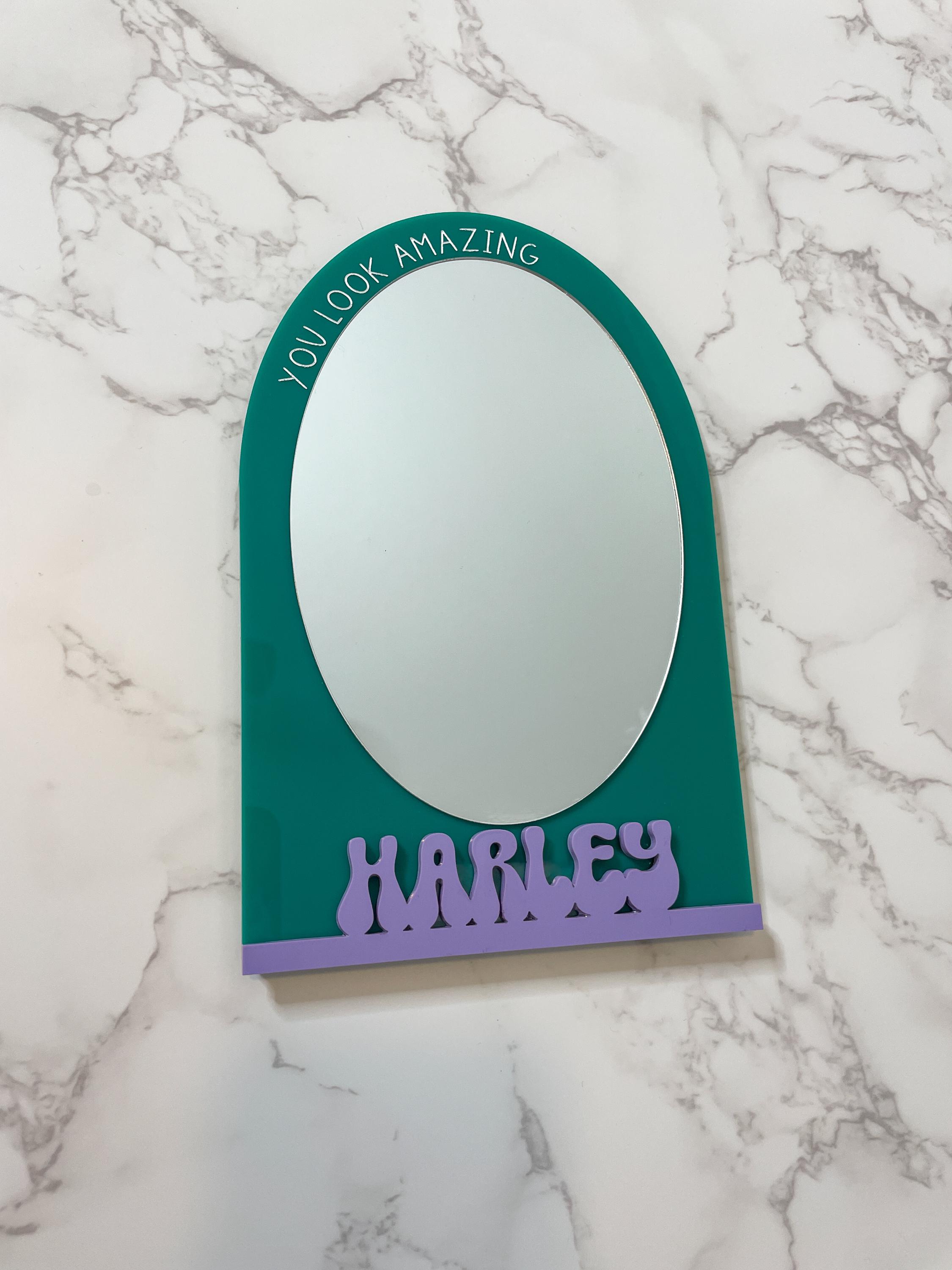 CUSTOM LOCKER ACCESSORIES - Teen Tween Magnetic Locker Mirror Mini Peg ...