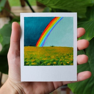 Mini Polaroid Painting Kit - 4 or 3 eco-colours! — Planet Friendly Paint