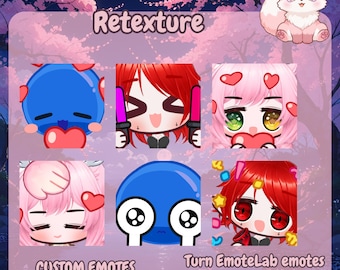 Custom Twitch Emotes | Personalized Streamer Emote Commissions – Twitch, YouTube, Discord, Kick