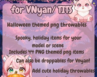 Big Pack of Halloween Spooky Throwable Assets - 44 pcs | Transparent | PNG | Twitch Throwables | Stream Decoration | Twitch TITS Program