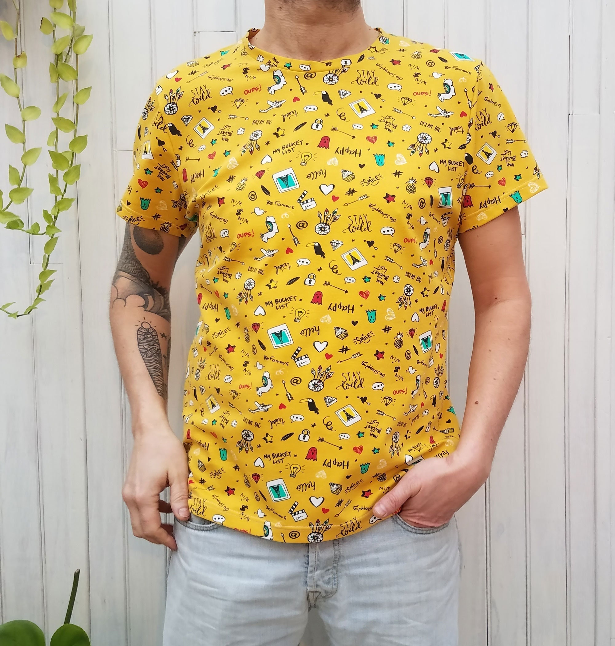 Hello yellow t shirt Outlet