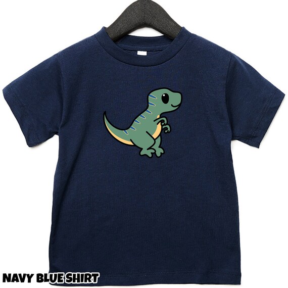 Cute Kawaii Velociraptor Blue Dinosaur 