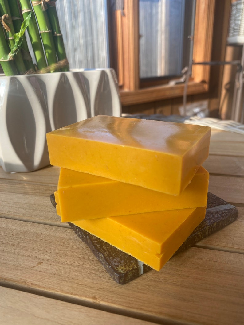 Turmeric & Lemon Soap image 1