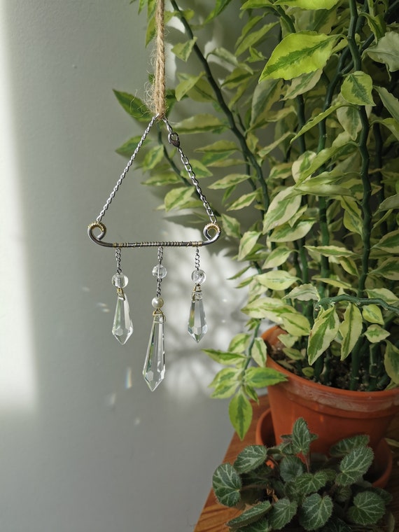 Mini Suncatcher for Car With Crystals Etsy