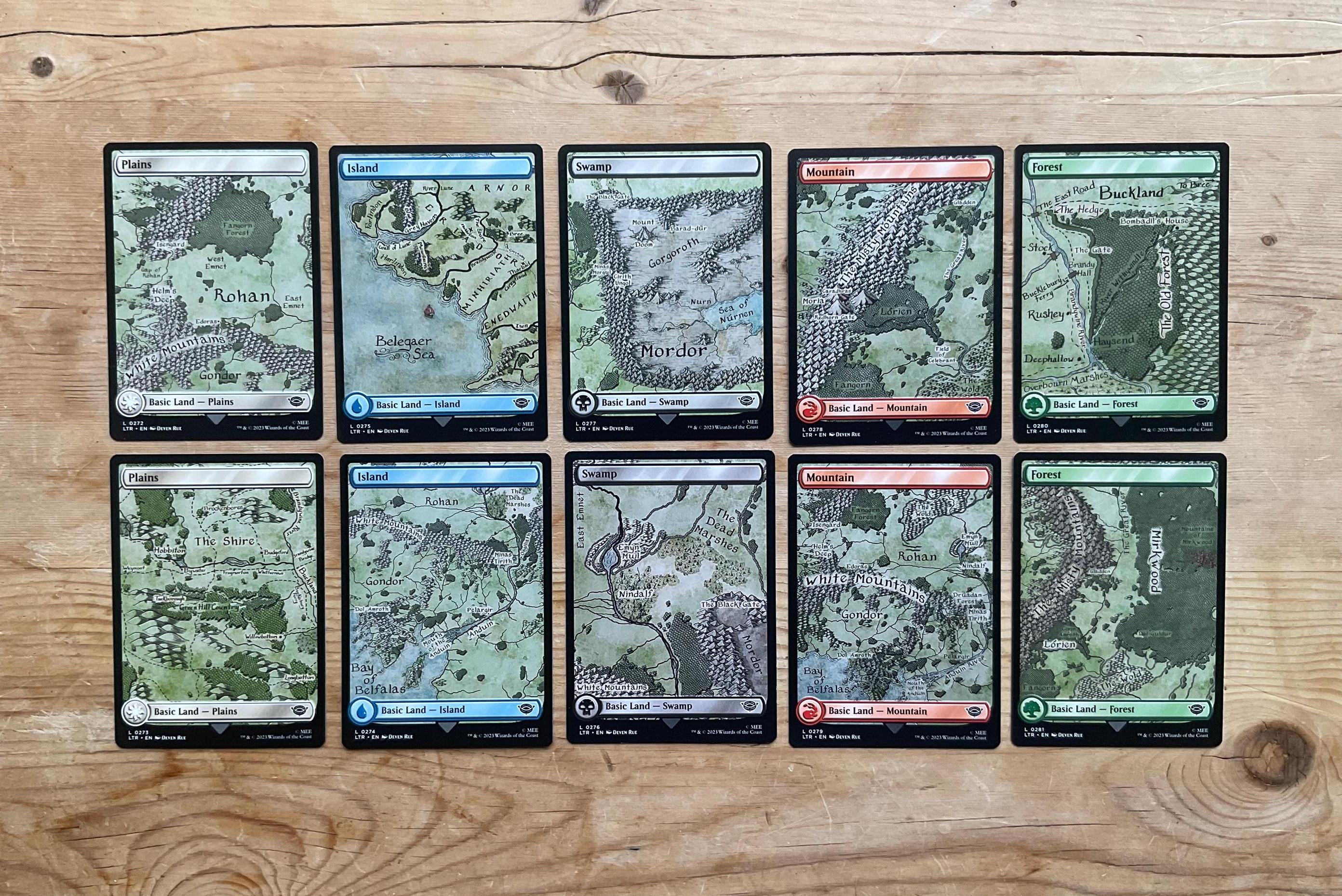 mtg lord of the rings land cards General Tips for Limited by Sam Black earth (LTR) #345 Illustrated by Calder Moore Magic FOIL Lord of the Rings