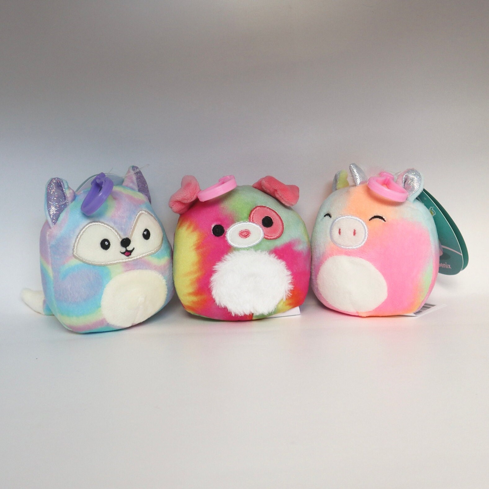 Squishmallow 3.5” Clips Bundle