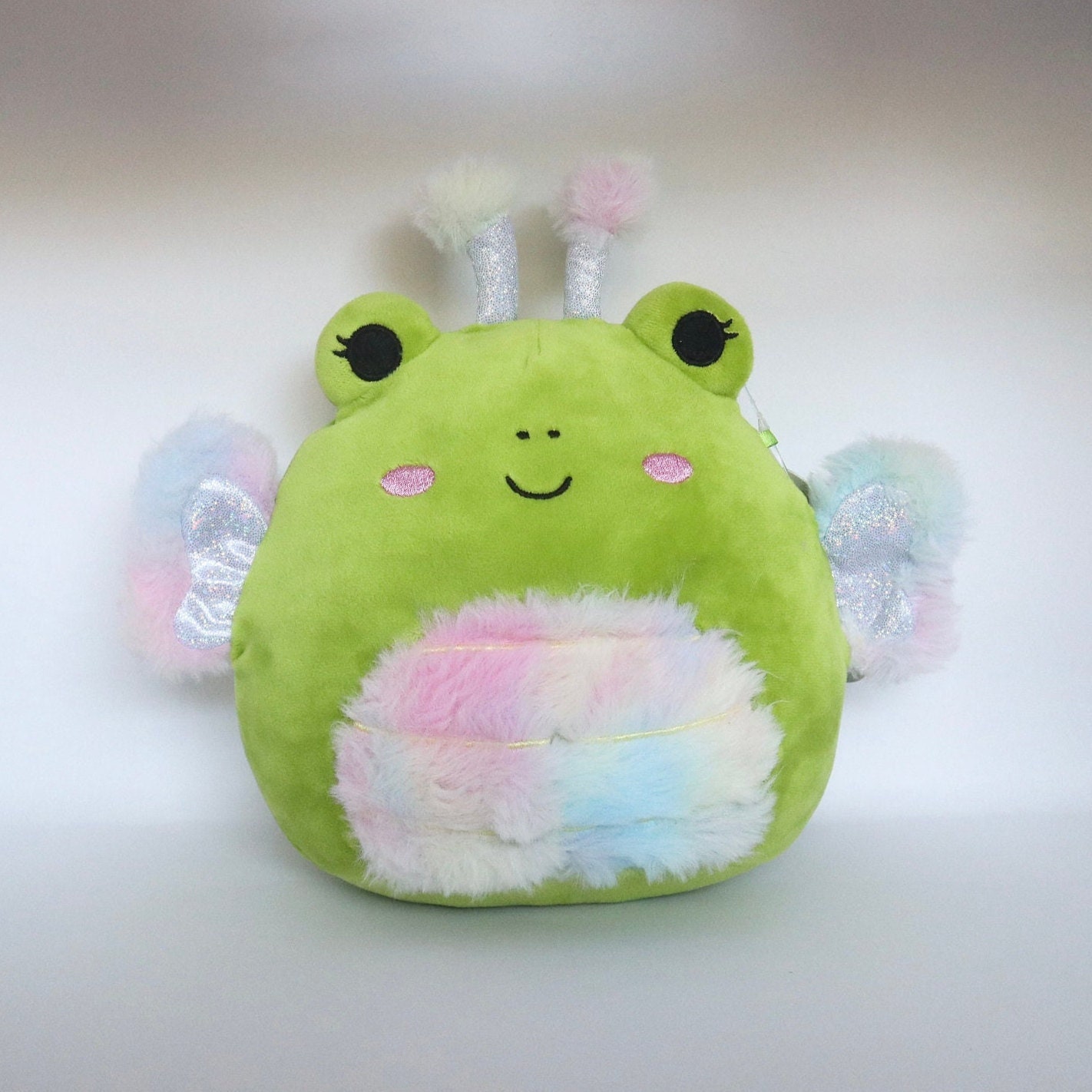CUSTOM Squishmallows Fairy Princess Wendy the Frog Collectible Animal Frog  Butterfly Plush Toy