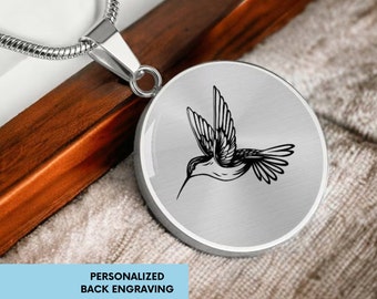 The Mockingjay Necklace For Best Friend, Movie Fan Necklace, Custom Bird Necklace, Personalized Book Lover Gift