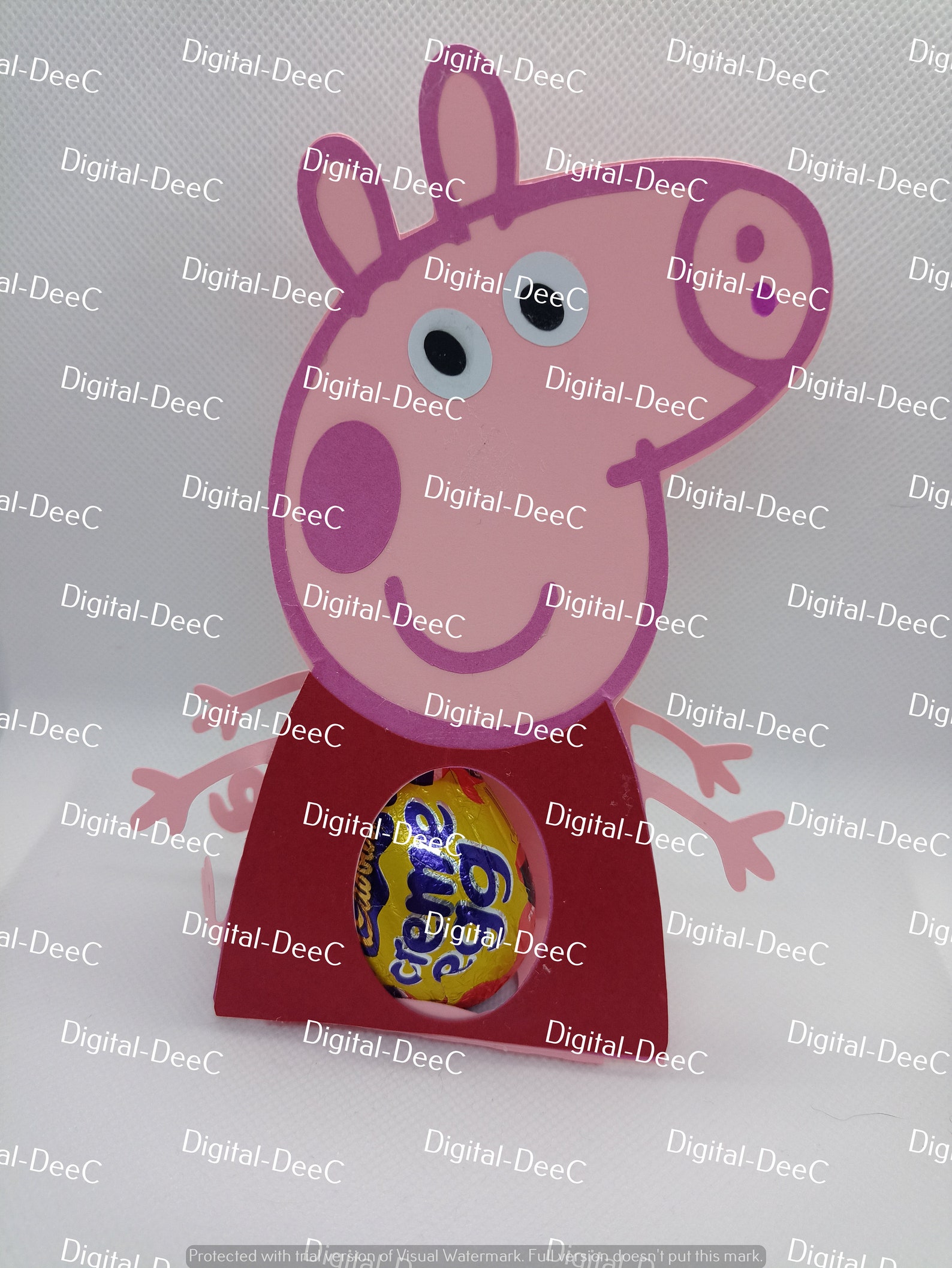 Peppa Pig Egg Holder Cadbury Egg Kinder Egg. Bundle SVG Etsy Singapore