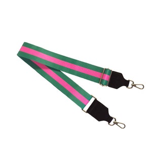 Pink and Green A K A Handbag Strap - New Arrival