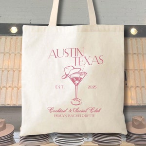 Cowboy Martini Tote - Brides Last Rodeo - Rodeo Bachelorette - Nashville Bachelorette Party - Cowgirl Bachelorette - Lets Go Girls - Texas