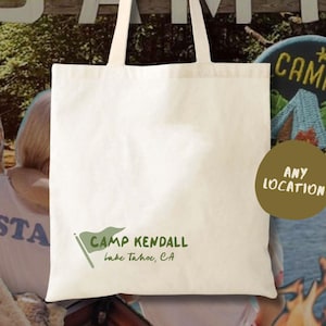 Mountain Bachelorette Tote - Camp Bachelorette Party Bag - Outdoor Adventure Bridesmaid Gift - Camping Bachelorette Favor - CAMP BRIDE