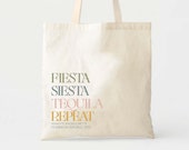 Mexico Welcome Tote - Wedding Welcome Bag - Custom Wedding Tote - Bachelorette Gift - Destination Wedding Tote - Custom Tote - Beach Wedding