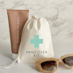 Hangover Kit - Bachelorette Party - Wedding Favor Bags - Bachelorette Gift Bags - Hangover Recovery Kit - Survival Kit - Custom Hangover Kit