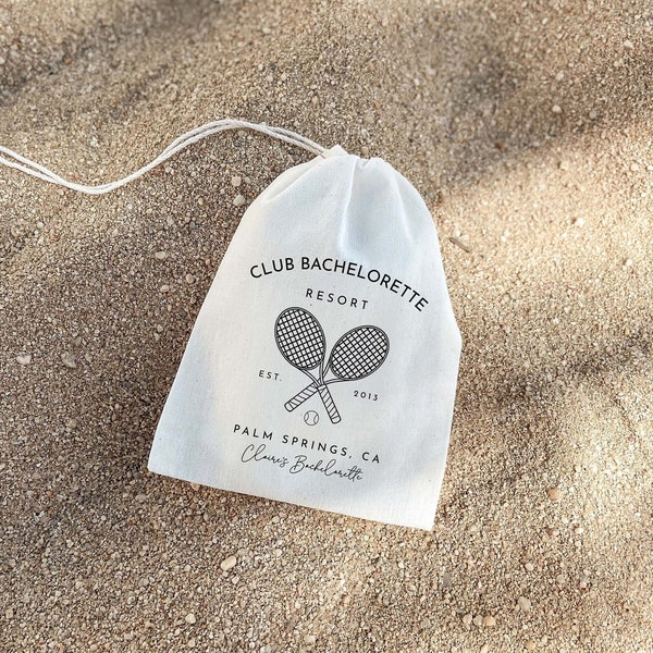 Club Bachelorette - Palm Springs Bachelorette Party - Hangover Kit Bags - Bachelorette Gift Bags - Hangover Recovery Kit - Survival Kit