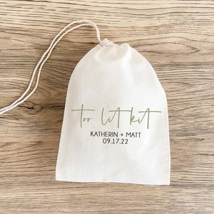 Too Lit Kit - Bachelorette Party - Hangover Kit Bags - Bachelorette Gift Bags - Hangover Recovery Kit - Survival Kit - Custom Hangover Kit