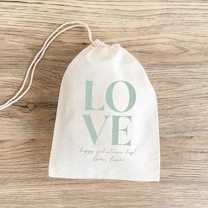 LOVE Galentine&#39;s Day - Bolsa de guloseimas infantis - Bolsa de lembrancinhas de coração - Bolsa de presente de Galentine - Festa VDay - Bolsa LOVE - Festa de Galentines - Dia dos Namorados