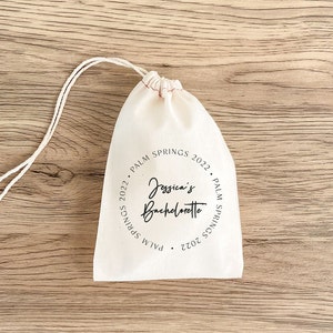 Palm Springs Bachelorette Party - Hangover Kit Bags - Bachelorette Gift Bags - Hangover Recovery Kit - Survival Kit - Custom Hangover Kit