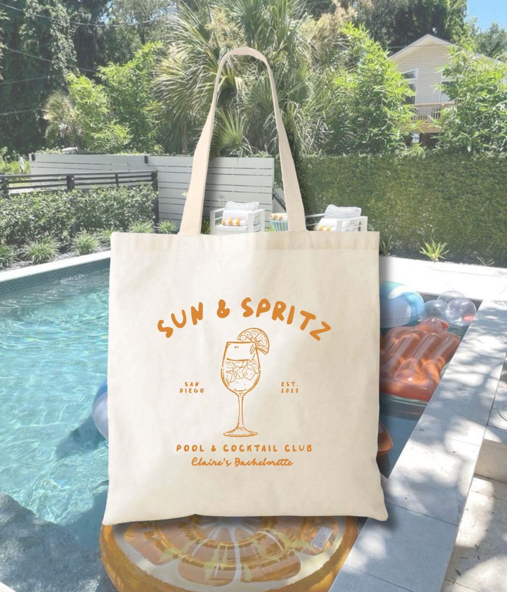 In My Aperol Spritz Era Tote Bag Spring Summer Gift for Citrus Lover In My Aperol Spritz Era Tote Bag Spring Summer Gift for Citrus Lover