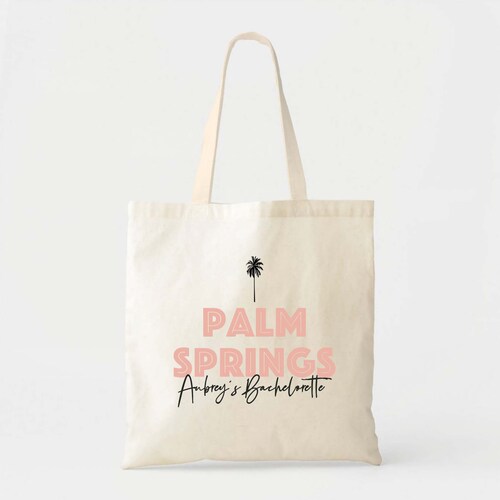 Welcome Tote Bag Destination Wedding Welcome Totes Palm - Etsy