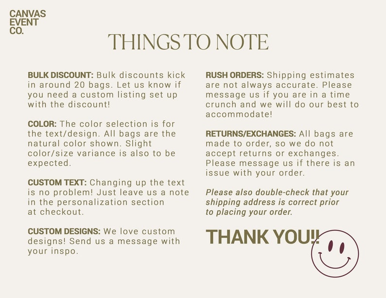 a close up of a text description on a white background