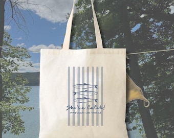Camp Bachelorette Tote Bag: Mountain Bridal Party Favor