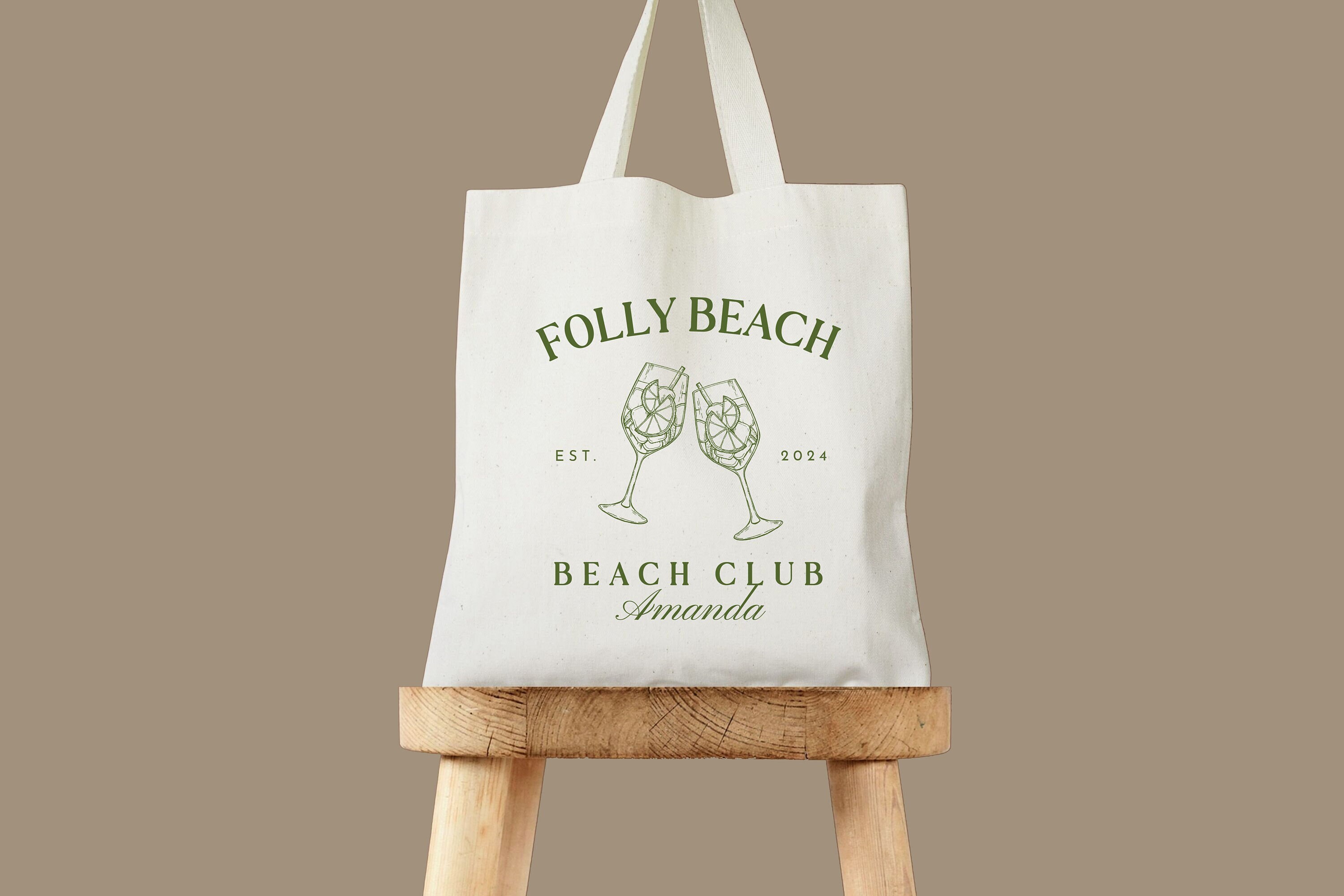 Aperol Beach Club Tote - Beach Bachelorette Party - Custom Tote Bag - Aperol Spritz Party - Bachelorette Gift Bag - Bachelorette Beach Club