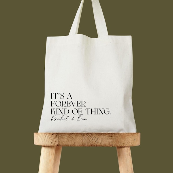 Bolsa de mano para boda, lona de algodón, personalizada (23 x 28 cm o 40 x 38 cm)