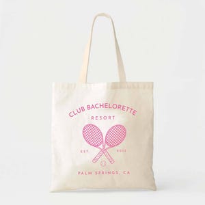 Bachelorette Tote Bags: Custom Cotton for Destination Weddings (Reusable)