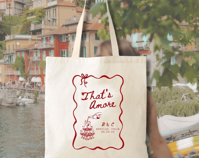 Aperol Italian Summer Custom Canvas Tote Bag Bachelorette Party Gift ...