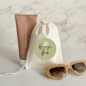 Palm Springs Bachelorette Party - Hangover Kit Bags - Bachelorette Gift Bags - Hangover Recovery Kit - Survival Kit - Custom Hangover Kit