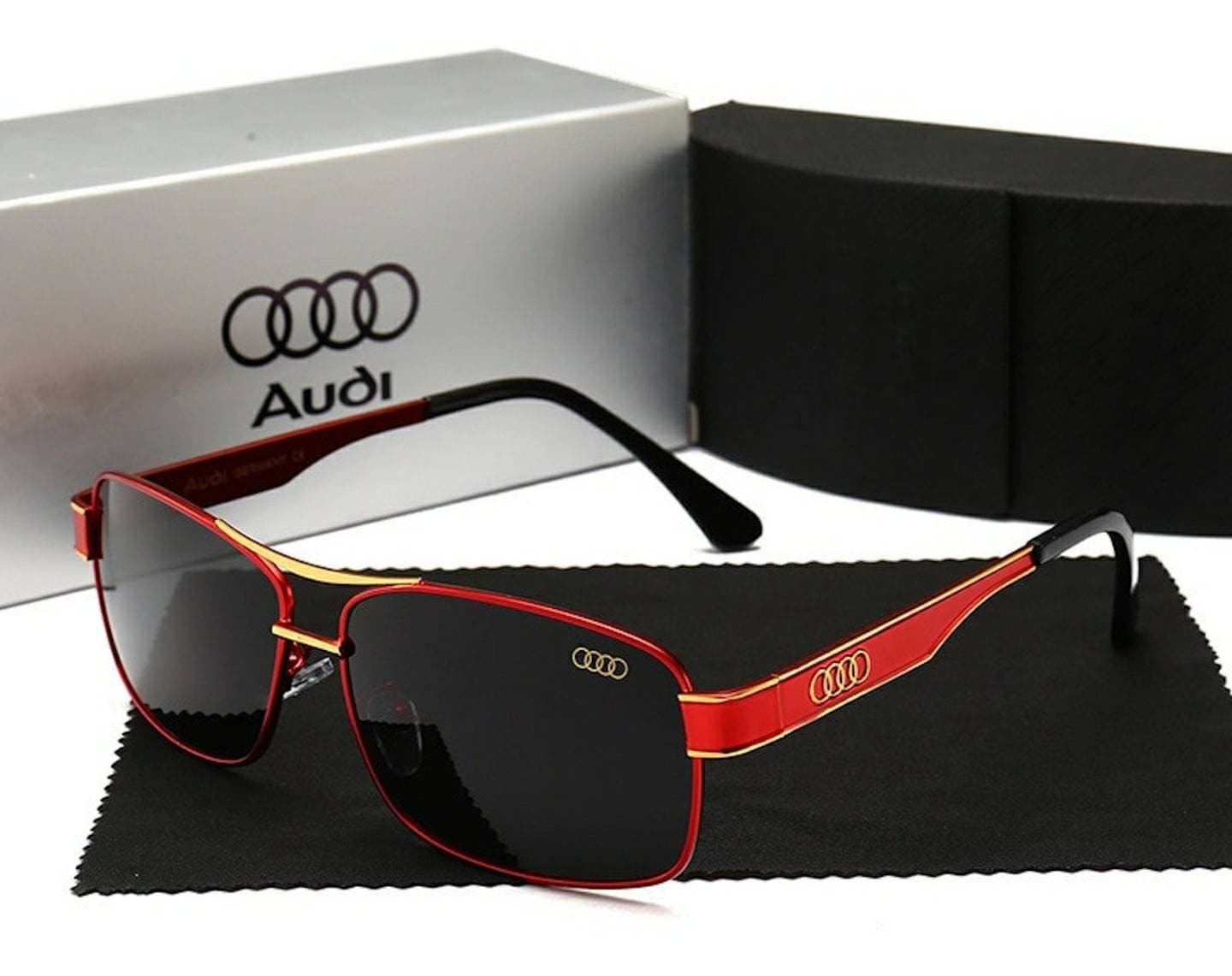 vis ijzer plak Top of the line Audi polarized sunglasses for men ultra-light - Etsy België
