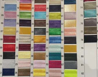 2 cm Single Folded Soft Satin Bias Binding 20mm Wide, Sewing Trim