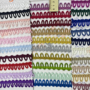 10 Meters Satin Elastic Button Loops For Bridal Gowns - Historical Gowns -Wedding Elastic